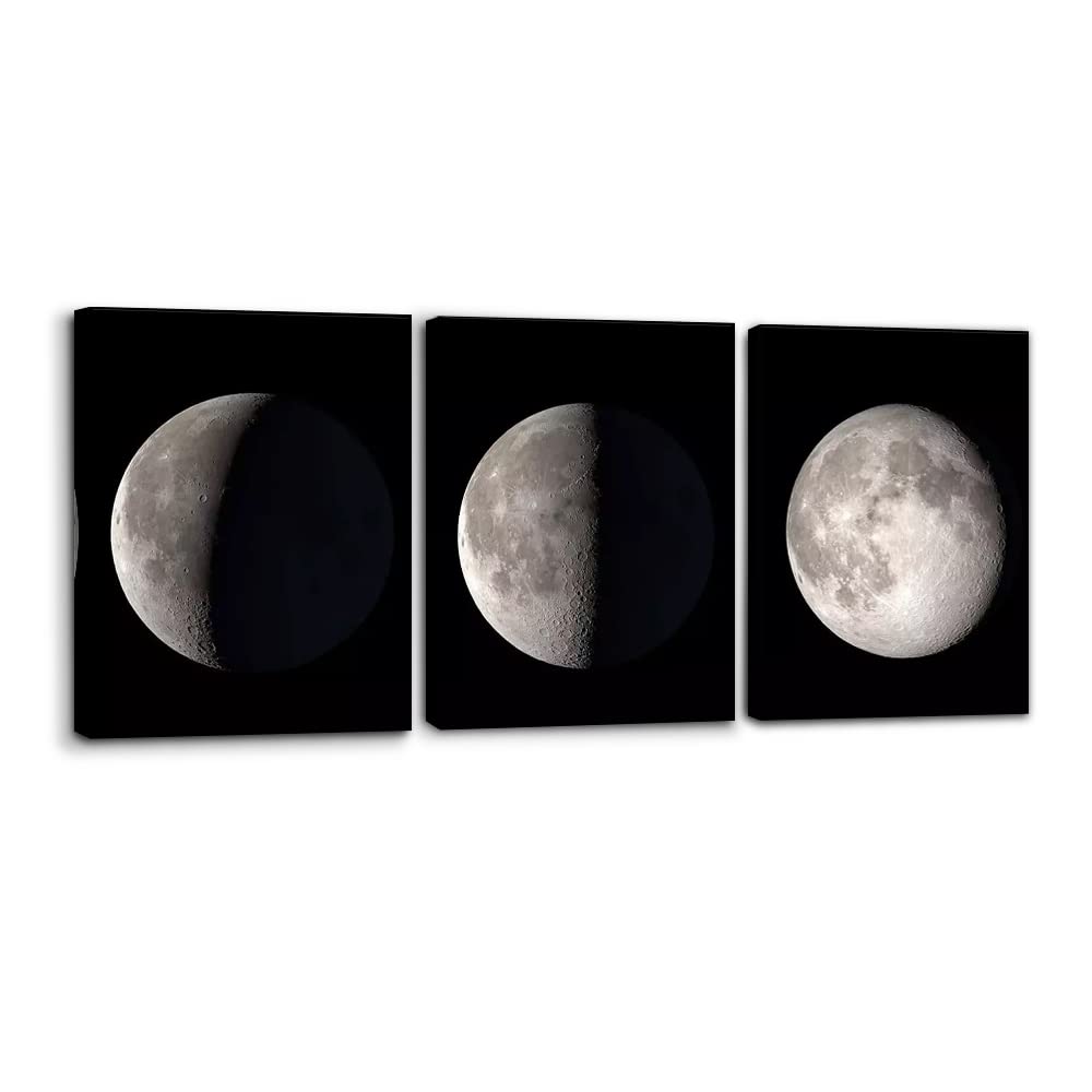 3 Pieces Mountain Canvas Wall Art for Living Room Nature Landscape Picture Sunflower Wall Decor for Bedroom Home Decoration Sunrise Grand Teton National Park Painting Framed Artwork - 12" x 16" x 3