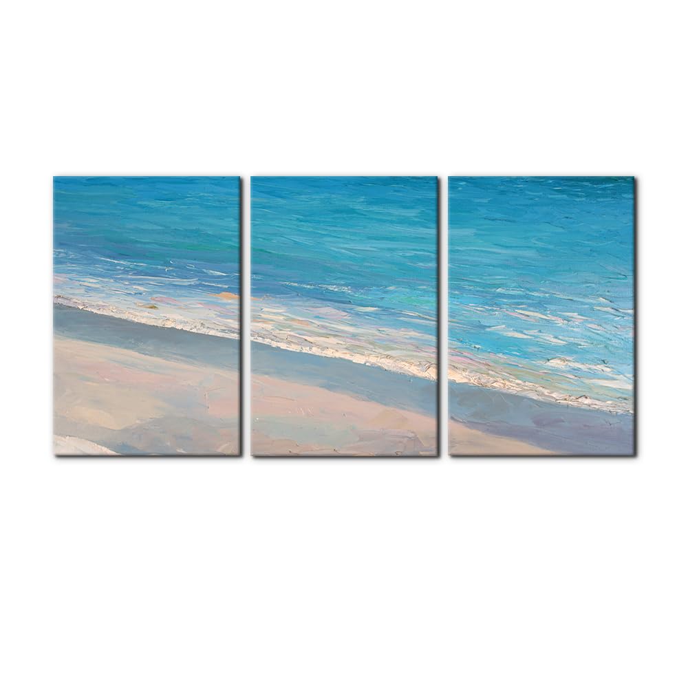 Pacimo 3 Pieces Canvas Wall Art Nature Landscape Sunrise Trees Pictures Painting Prints on Canvas Wall Decoration for Living Room Forest Framed Modern Artwork for Bedroom and Home Decor - 12"x16"x3
