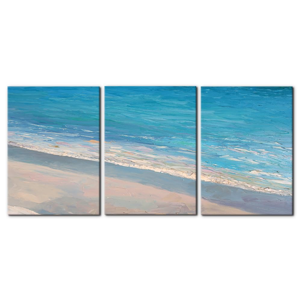 Pacimo 3 Pieces Canvas Wall Art Nature Landscape Sunrise Trees Pictures Painting Prints on Canvas Wall Decoration for Living Room Forest Framed Modern Artwork for Bedroom and Home Decor - 12"x16"x3