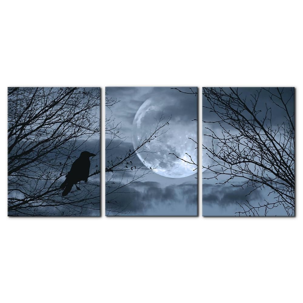 3 Pieces Mountain Canvas Wall Art for Living Room Nature Landscape Picture Sunflower Wall Decor for Bedroom Home Decoration Sunrise Grand Teton National Park Painting Framed Artwork - 12" x 16" x 3