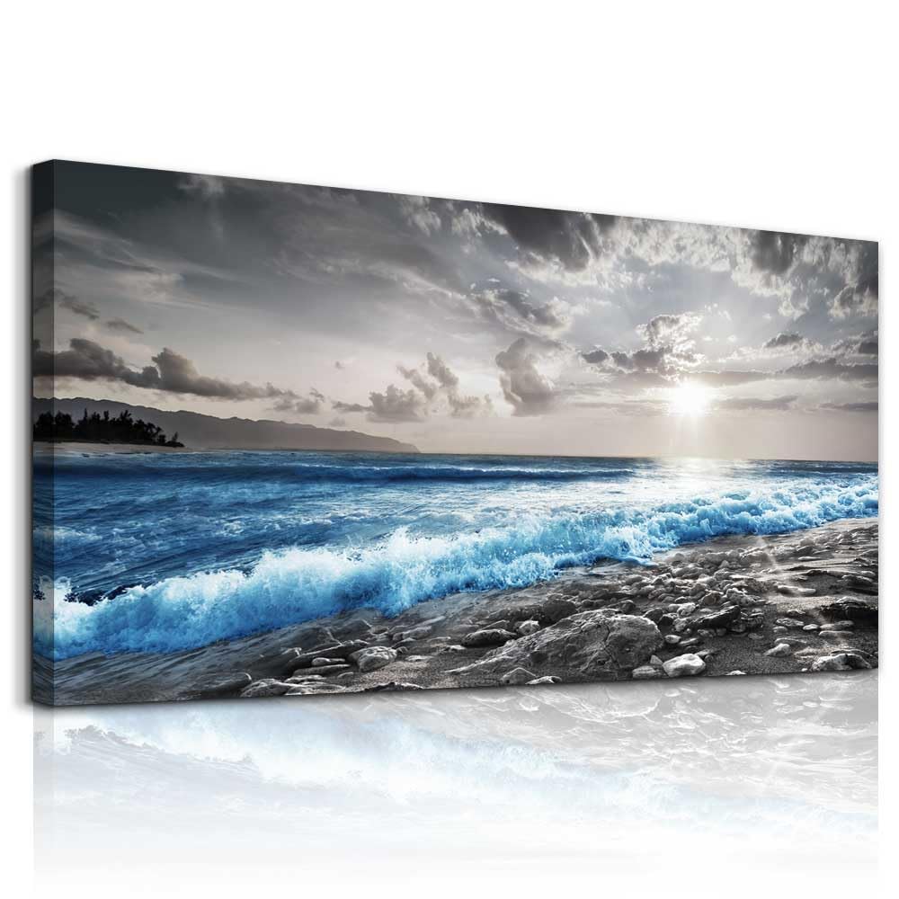 hyidecorart Vintage Farmhouse Wildflower Wall Paintings Canvas Wall Art for Living Room Wall Decor for Bedroom Office Decorations Nature Landscape Picture Artwork Aesthetic Home Decor Ready To Hang
