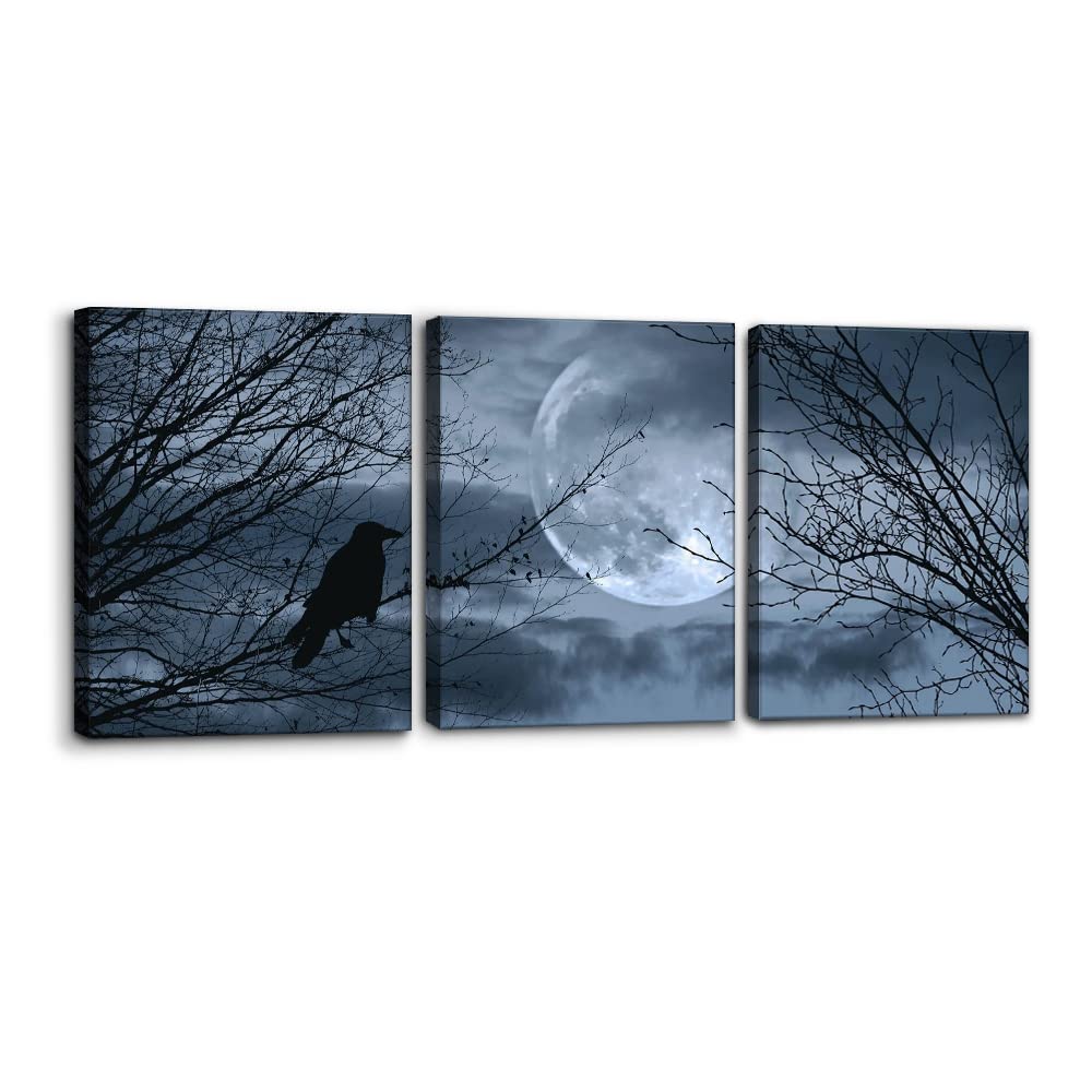 3 Pieces Mountain Canvas Wall Art for Living Room Nature Landscape Picture Sunflower Wall Decor for Bedroom Home Decoration Sunrise Grand Teton National Park Painting Framed Artwork - 12" x 16" x 3