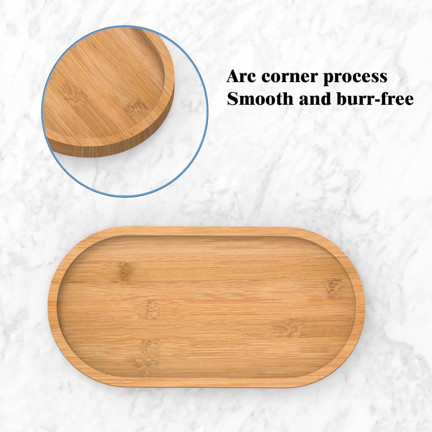 Bamboo soap Dispenser Tray, Bathroom Countertop Tray Kitchen Tray Bamboo T ray Sink T ray Dresser Jewelry Ring Dish, Comestic Holder Bathtub Organizer, Ideal for Jewelry, Cosmetics, and Small Items
